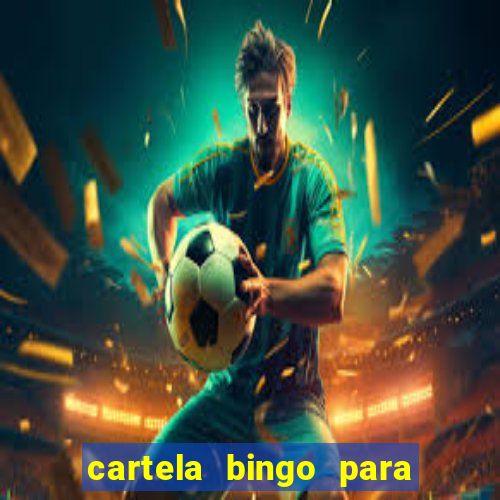 cartela bingo para cha de cozinha imprimir gratis